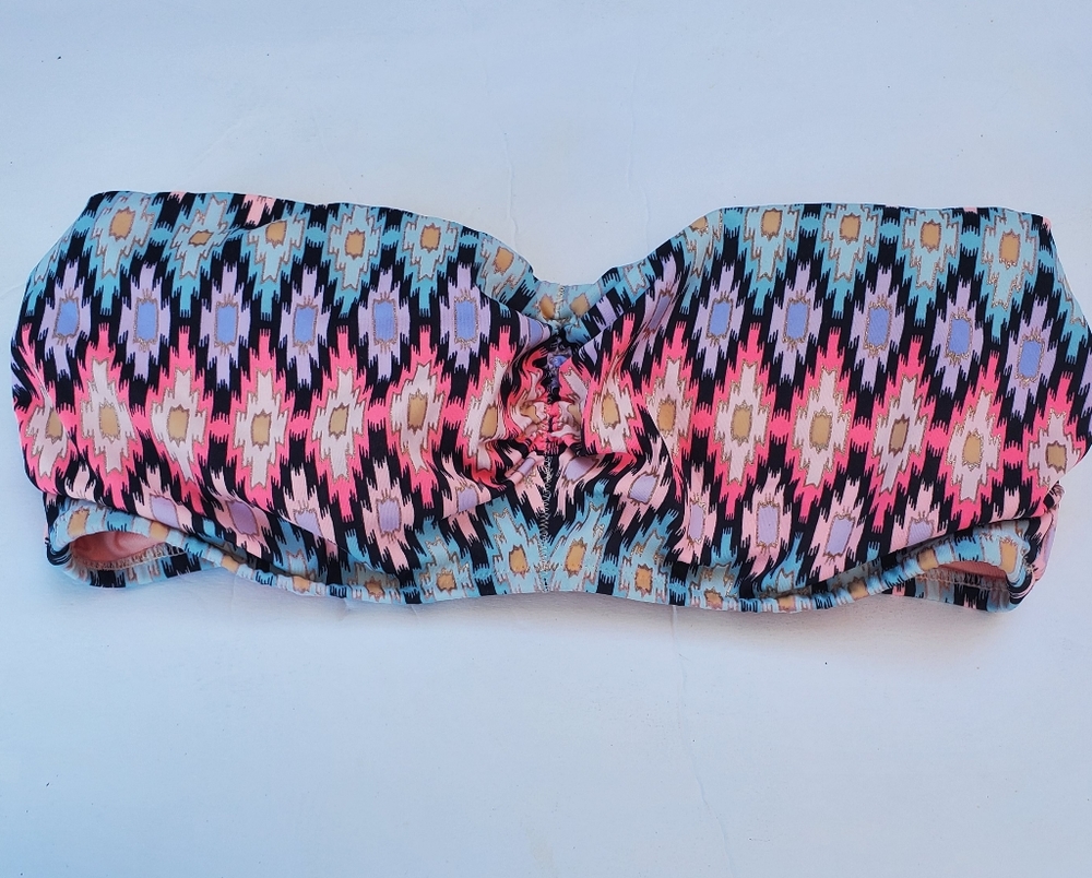 Victoria's Secret Aztec Bandeau bikini top 36C